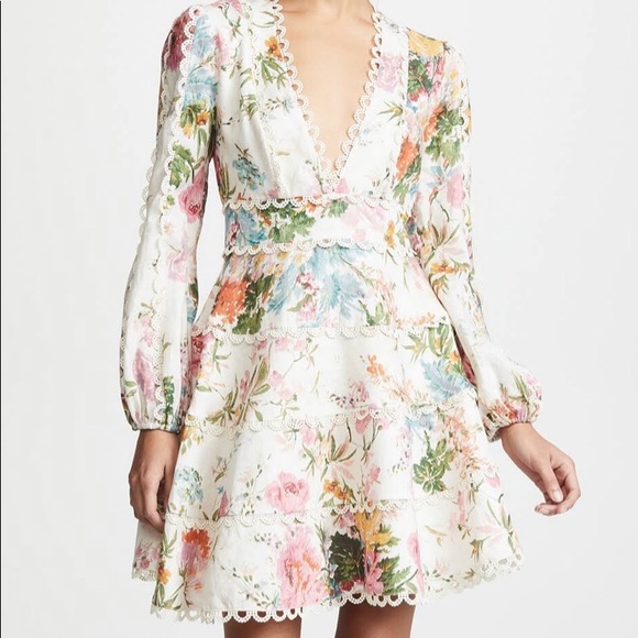 Zimmermann Dresses & Skirts - Zimmermann Heather flounce dress